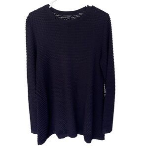 COS Blue Light Sheer Sweater Size Medium